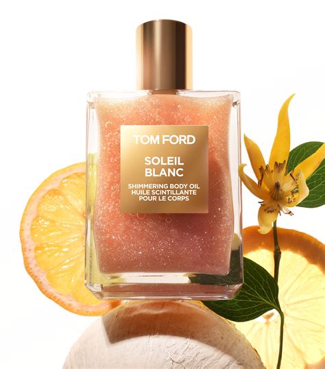 soleil blanc shimmering oil.